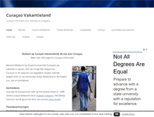 Tablet Screenshot of curacaovakantieland.nl